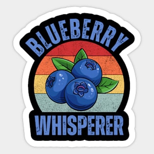 Blueberry Whisperer, Blueberry Sticker